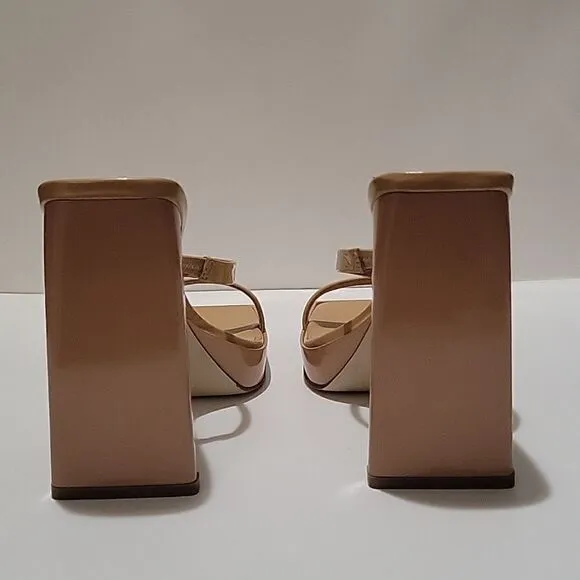 Jeffrey Campbell Hustler Patent Sandal NWOB