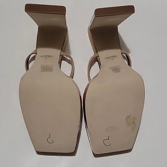 Jeffrey Campbell Hustler Patent Sandal NWOB