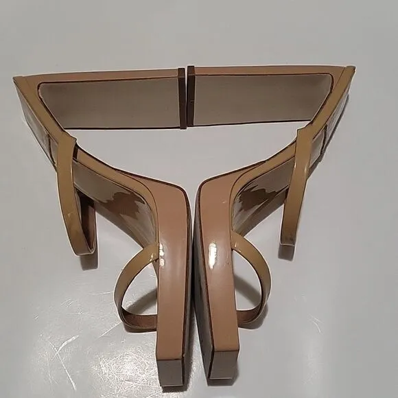 Jeffrey Campbell Hustler Patent Sandal NWOB