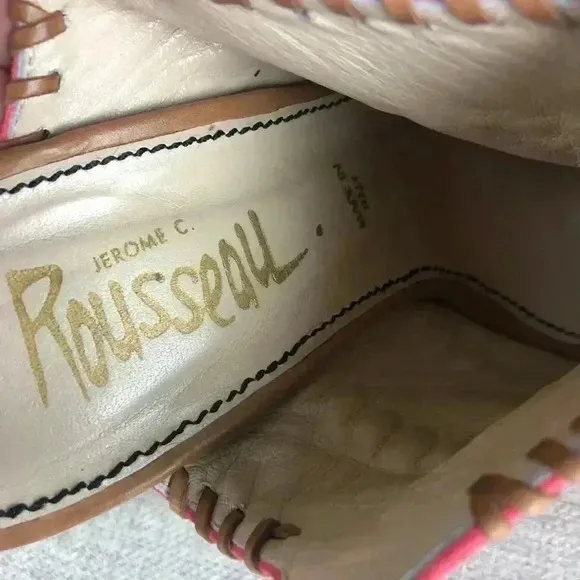 Jerome C. Rousseau Niro Suede High Heel Sandals