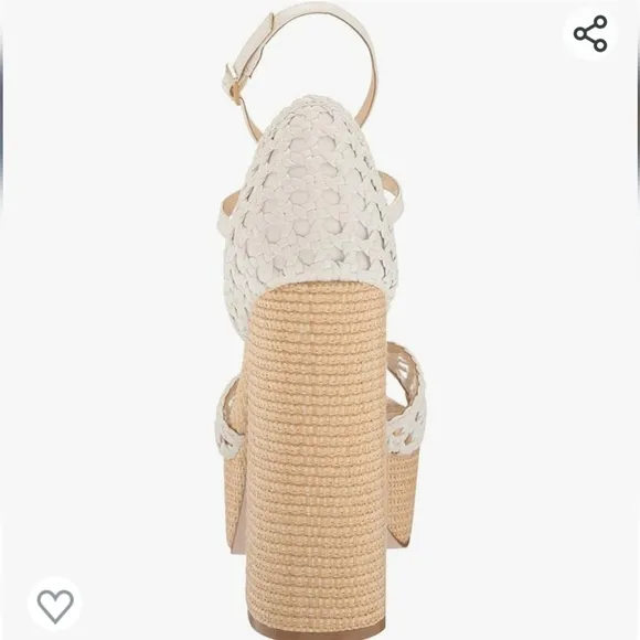 Jessica Simpson Aditi Woven Platform Ankle Strap Sandals