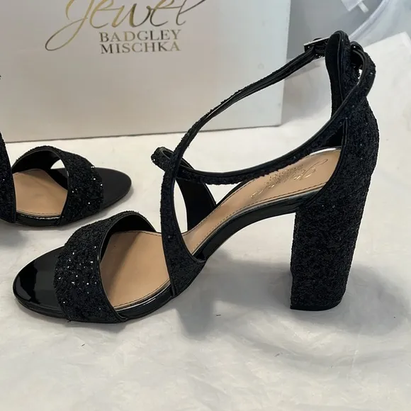 Jewel Badgley Mischka sandals