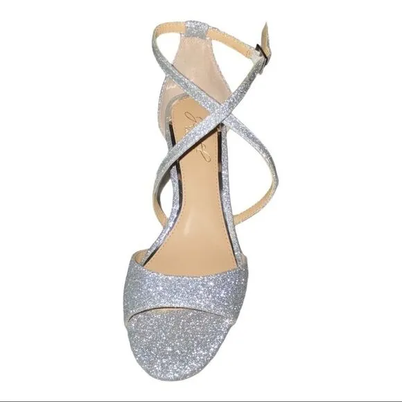 Jewel Badgley Mischka Averie Evening Sandal Heels