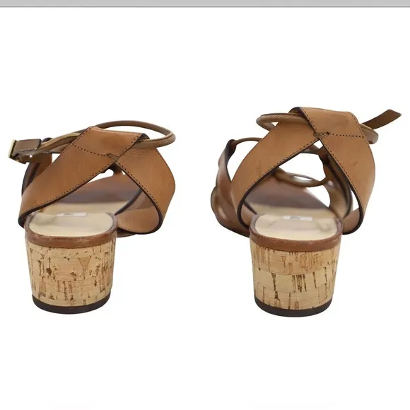 Jimmy Choi Margot Cross Cross Sandals in Low Heel