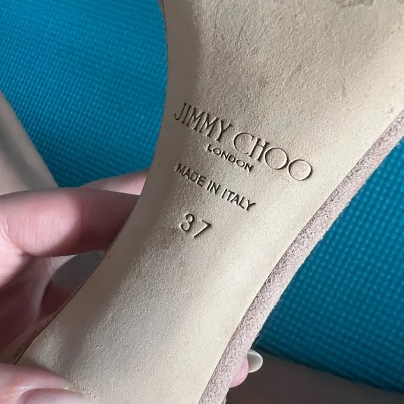 Jimmy Choo Bethel 100 Suede Heel