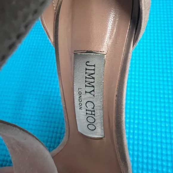 Jimmy Choo Bethel 100 Suede Heel