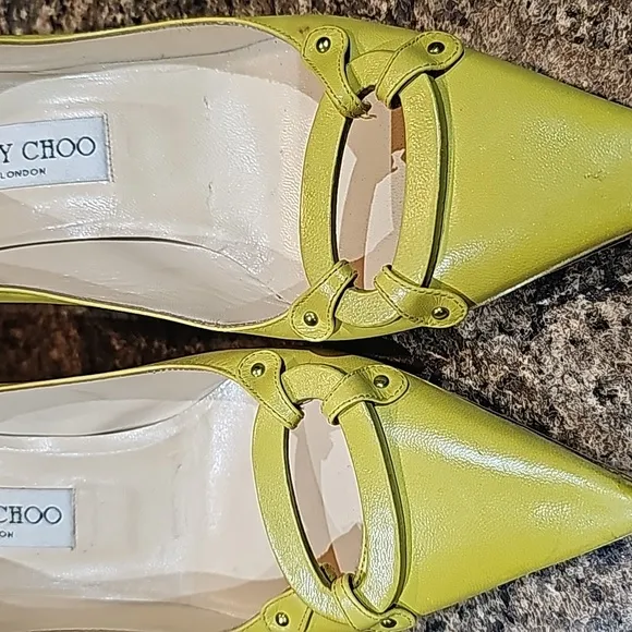 Jimmy Choo green shoes size 39