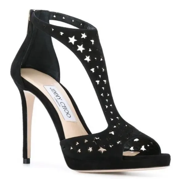 Jimmy Choo Lana Suede 100 Black 38