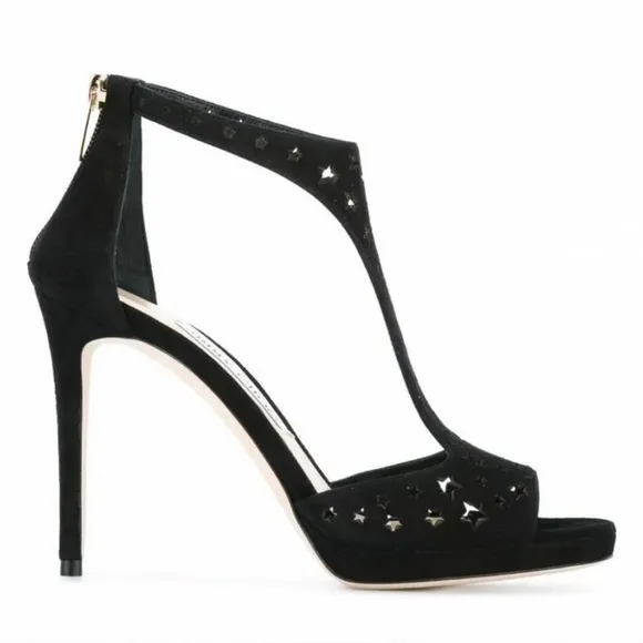 Jimmy Choo Lana Suede 100 Black 38