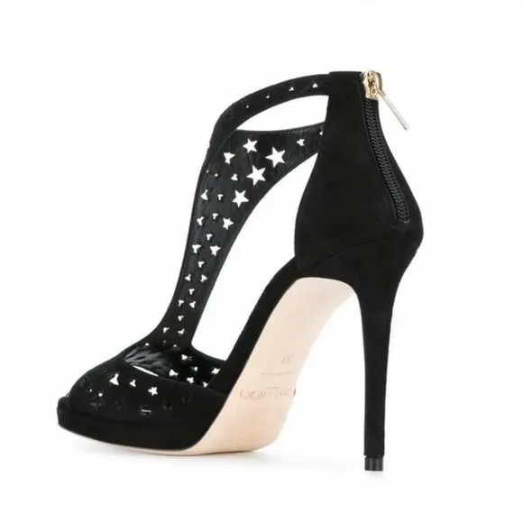 Jimmy Choo Lana Suede 100 Black 38