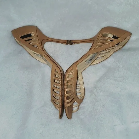 Jimmy Choo Peep Toe Sandals Size 39