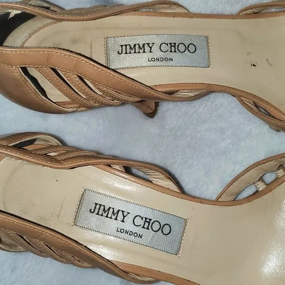 Jimmy Choo Peep Toe Sandals Size 39
