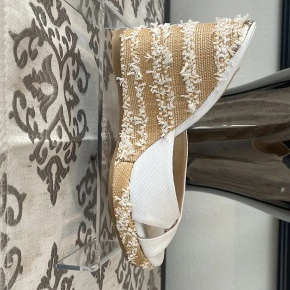Jimmy Choo White Confetti Sandals