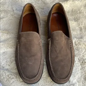 Johnston &amp; Murphy Men's suede Brown Loafers