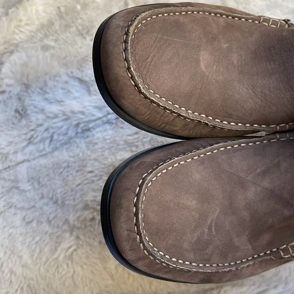 Johnston &amp; Murphy Men's suede Brown Loafers