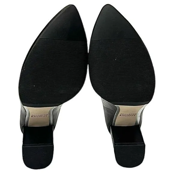 JOHNSTON &amp; MURPHY Women’s Black Dress Pump Shoes  Leather Size 8.5 Medium New