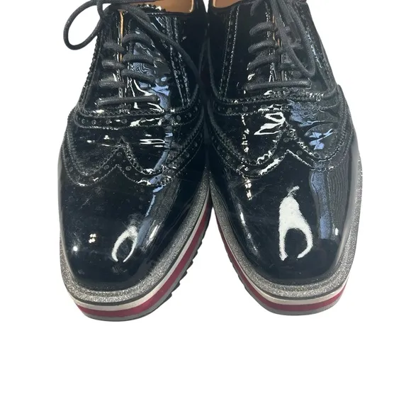 Johnston and Murphy lace up platformshoes