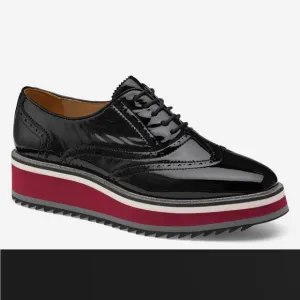 Johnston and Murphy lace up platformshoes