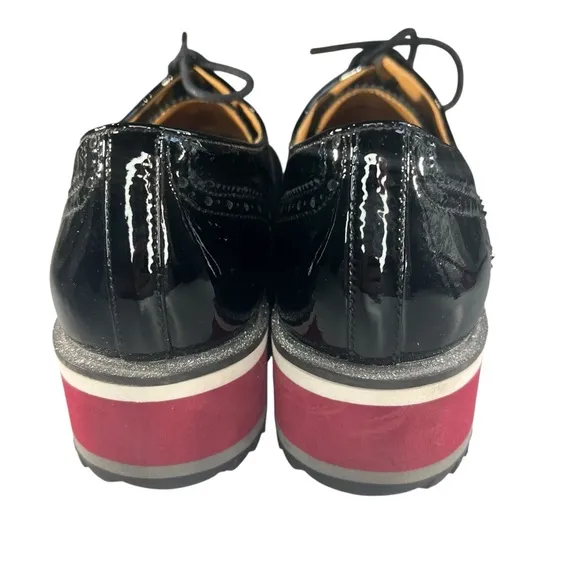 Johnston and Murphy lace up platformshoes