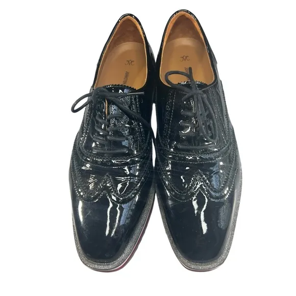 Johnston and Murphy lace up platformshoes