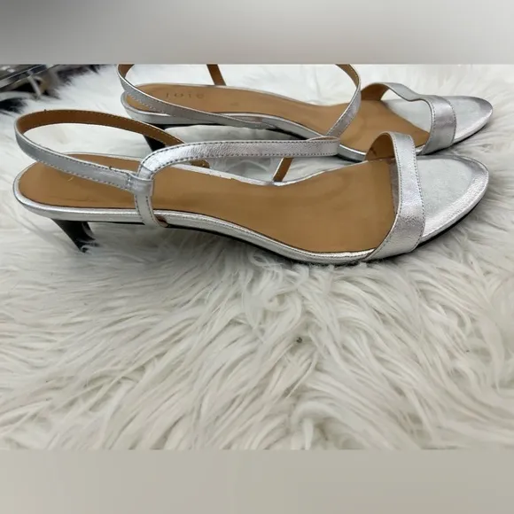 Joie Madi Metallic leather heel