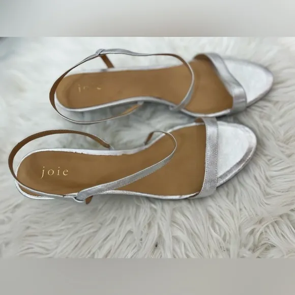 Joie Madi Metallic leather heel