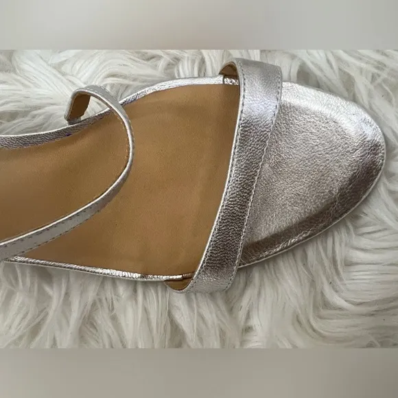 Joie Madi Metallic leather heel