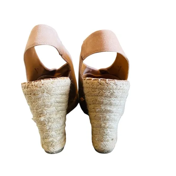Joie Sandles Kaili Wedge Suede- Light Pink