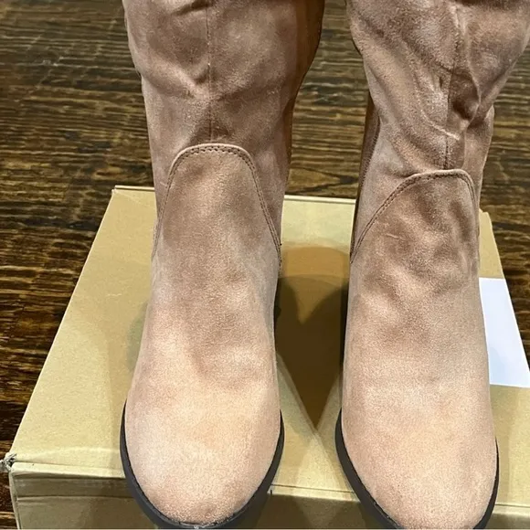 Journee Collection Blush Knee High Boots