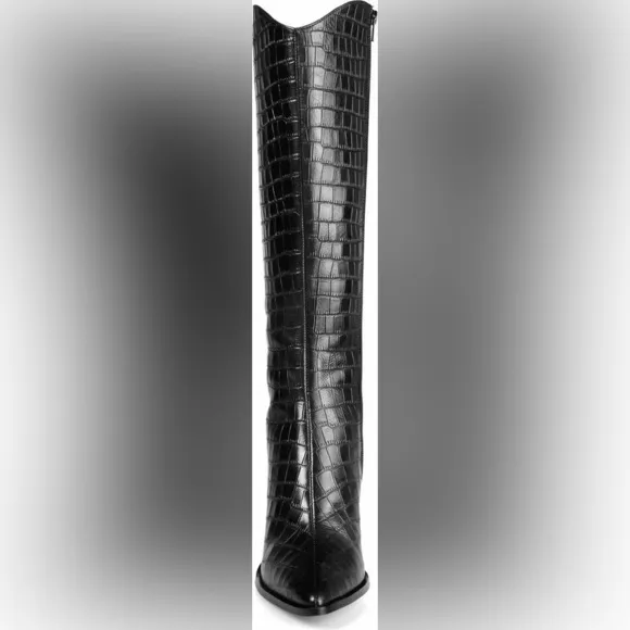 Journee Signature Leather knee high boots NEW!