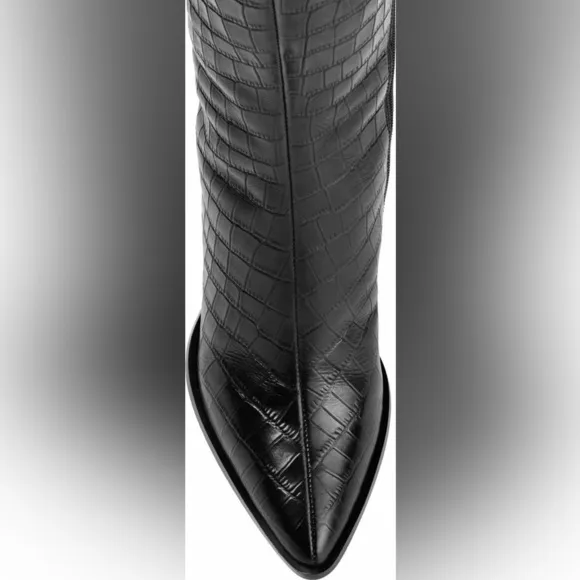 Journee Signature Leather knee high boots NEW!