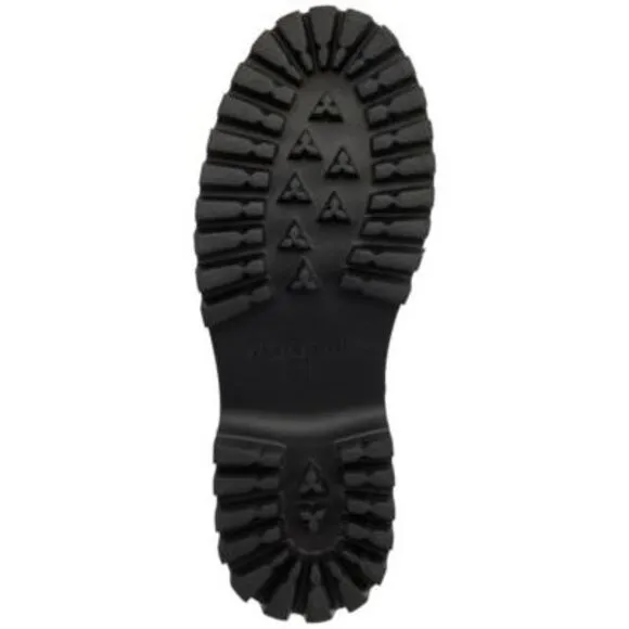 KARL LAGERFELD PARIS Womens Black 1&quot; Platform Chain Gemsy Loafers Shoes 5.5