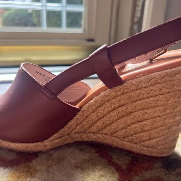 Kate spade brown wedges