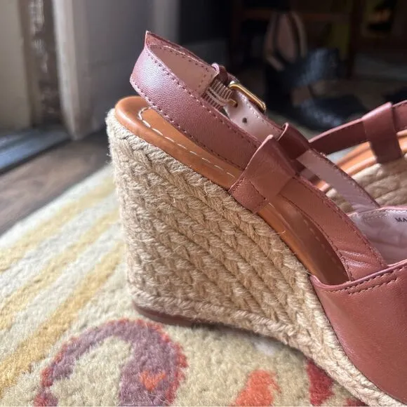 Kate spade brown wedges