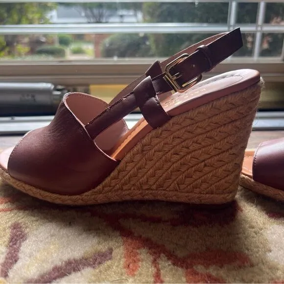 Kate spade brown wedges