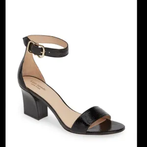 kate spade New York Patent Leather Susane Block Heel Sandals