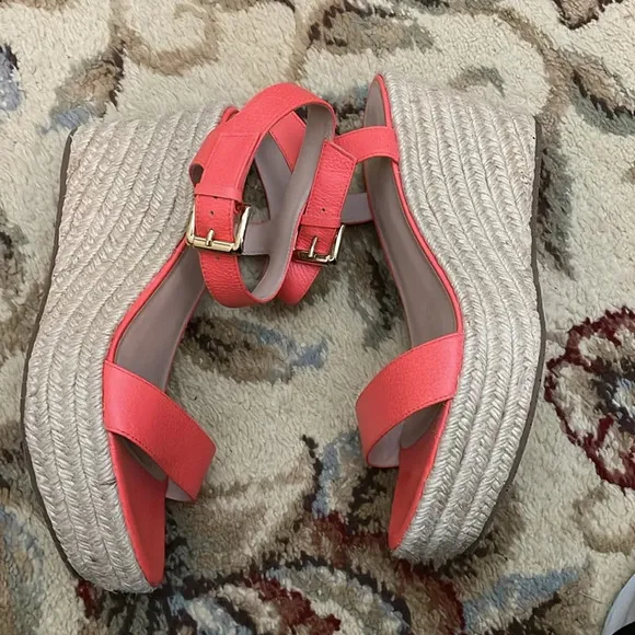Kate Spade Tarin Wedge Sandals (size 9.5)
