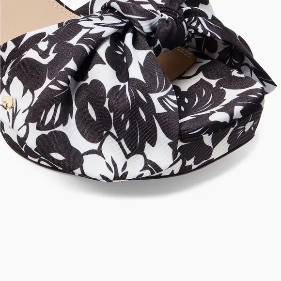 Kate Spade Tropical Foliage Platform Sandals