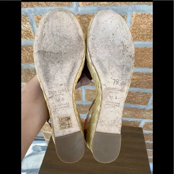 Kate Spade wedge shoes size 10B