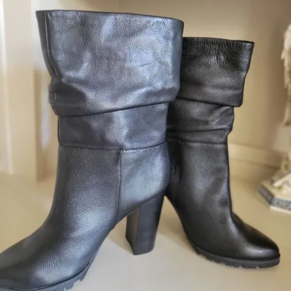 Katy Perry  The Raina  Black Slouchy Boots US SZ 8