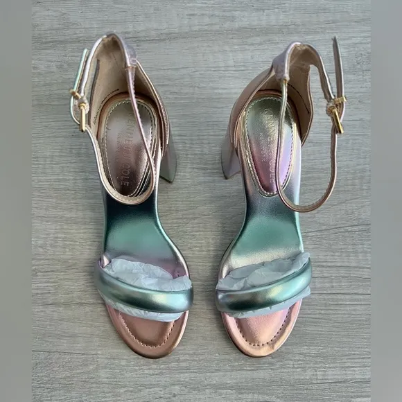 Kenneth Cole New York Women's Luisa Block Heel Sandals Size 5