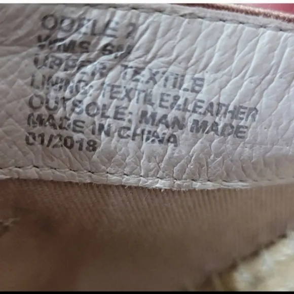 Kenneth Cole Odelle 2 Espadrille Sandals Blush Pink Metallic Satin Twisted Knot