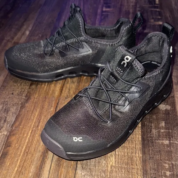 Kids On Running Black Athletic Shoes