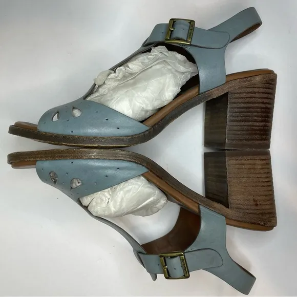Kork-Ease EUC Bethany Orion T-strap Sandal Blue - 8M