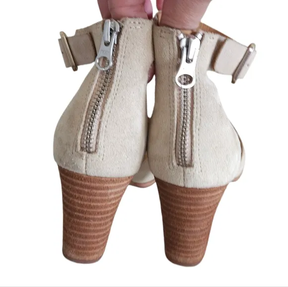 Kork-Ease Gazania  Ankle Strap Block Heel Leather Sandals
