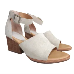 Kork-Ease Gazania  Ankle Strap Block Heel Leather Sandals