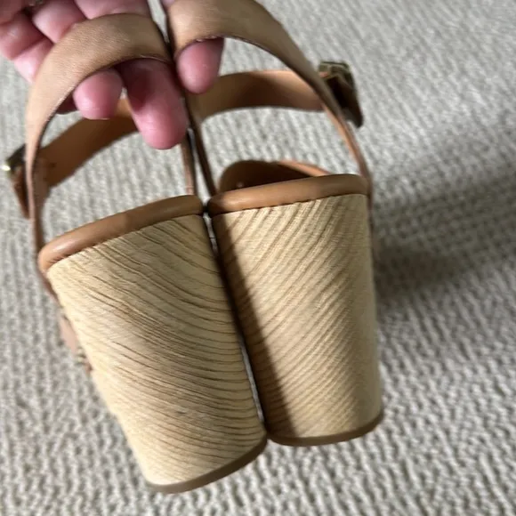 Kork Ease Wausau Platform Leather Sandals Size 9