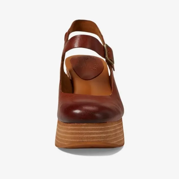 Kork-EaseVanya Brown Platform Heels