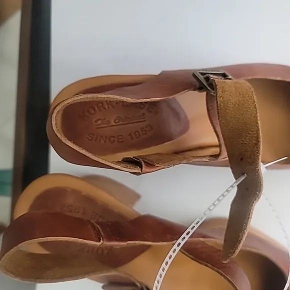 Kork-EaseVanya Brown Platform Heels