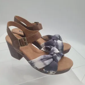 Korks Natalia Knot Tie dye Sandals US Size 10M